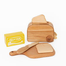 Handmade Wooden Play Toaster