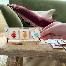 Wooden Feelings Chart for Kids