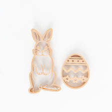 Bunny & Egg Eco Cutter Playdough Set