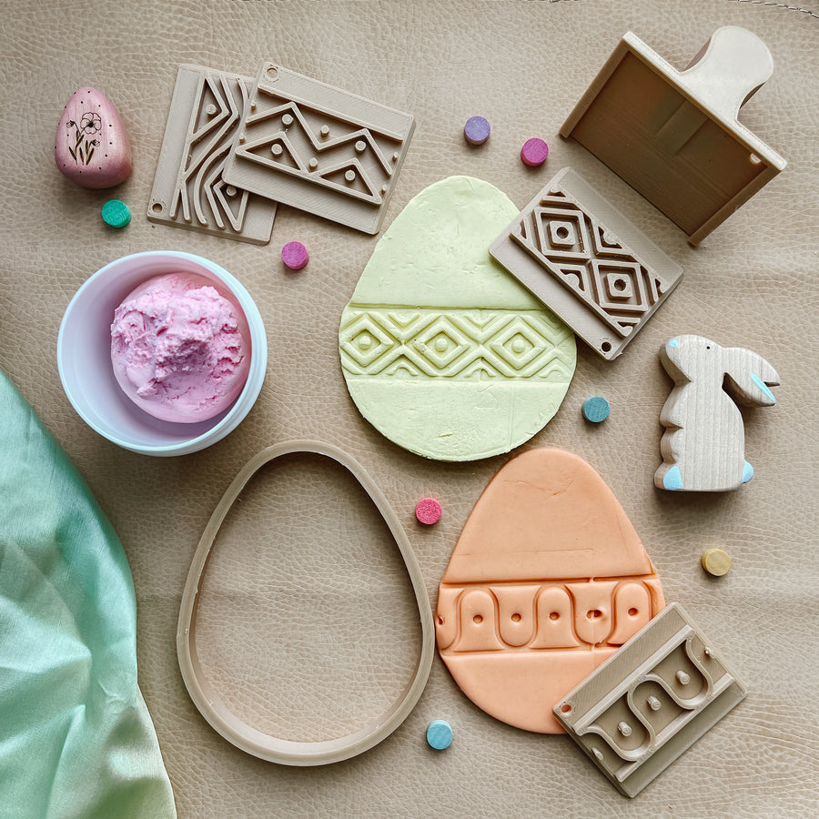 Easter Egg Eco Stamp Set