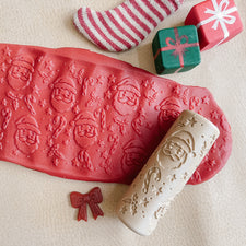 Eco Playdough Roller (Santa Christmas)