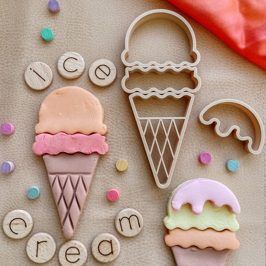Ice Cream Eco Cutter Playdough Set