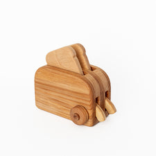 Handmade Wooden Play Toaster