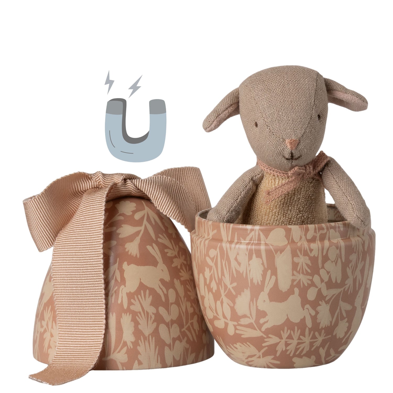 PRE-ORDER Maileg Easter Egg with Micro Lamb - Powder (Small)