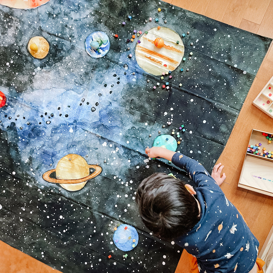 "Solar System" Vegan Play Cloth (GIANT)