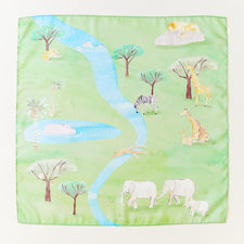 Limited Edition Safari Playmap by Sarah's Silks