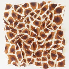 Limited Edition Giraffe Print Playsilk by Sarah's Silks