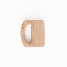 Toddler-Safe Wooden Montessori Knife (Square)