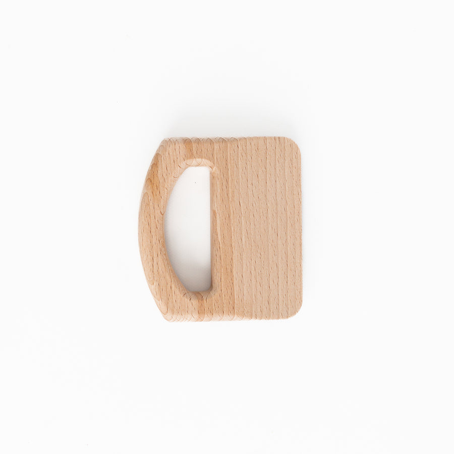 Toddler-Safe Wooden Montessori Knife (Square)