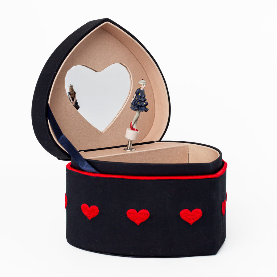 Musical Heart-Shaped Treasure Box by Konges Sløjd