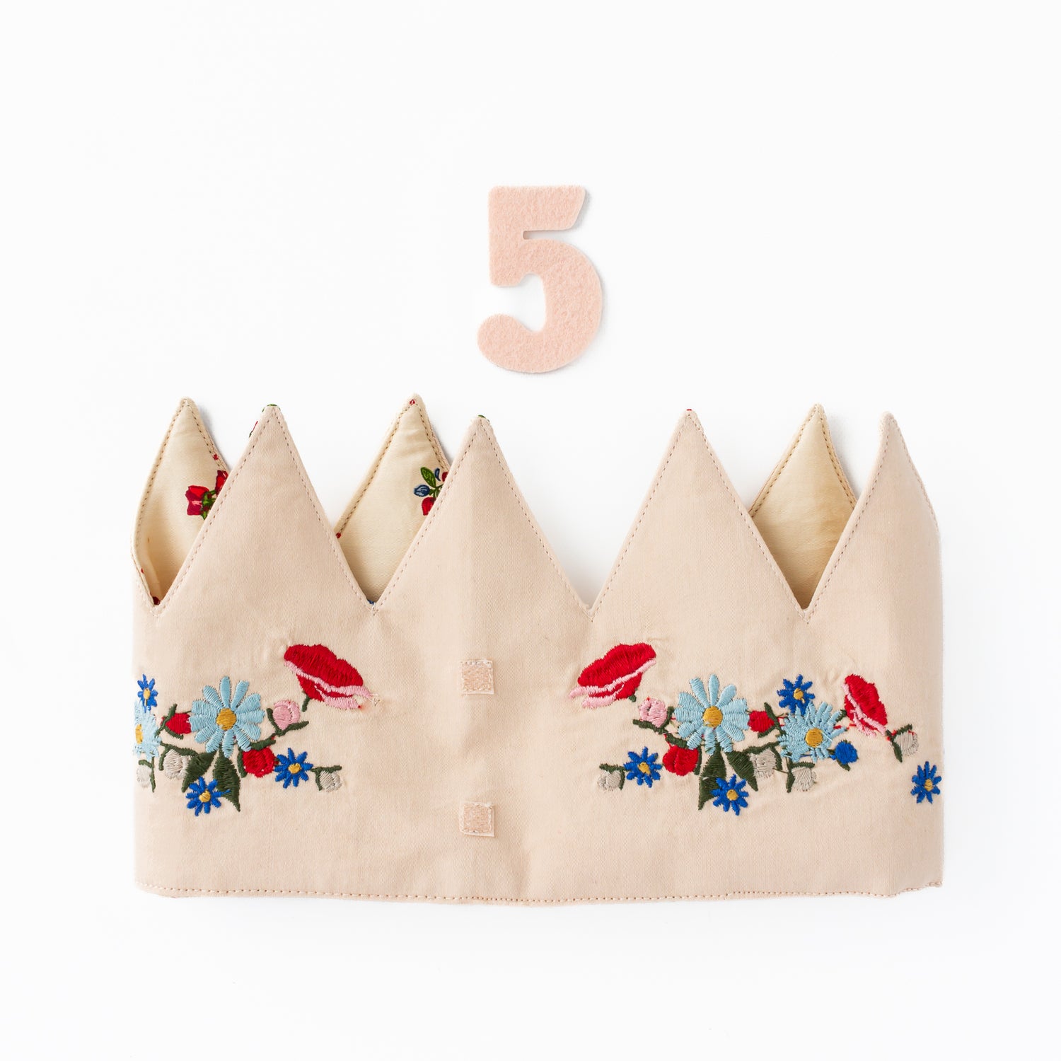 Konges Sløjd Reversible Birthday Crown (Floral)