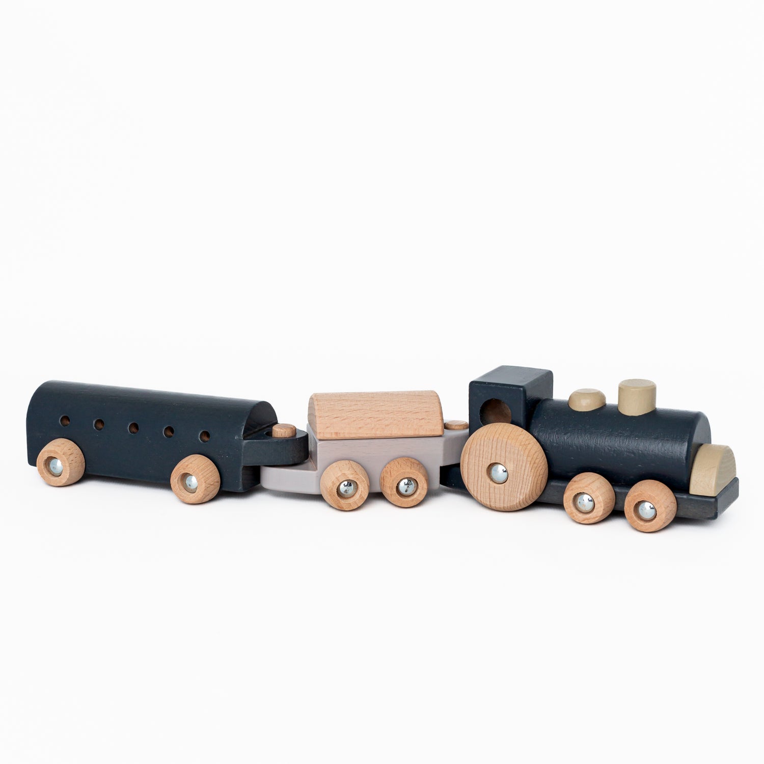 Wooden Toy Train by Konges Sløjd