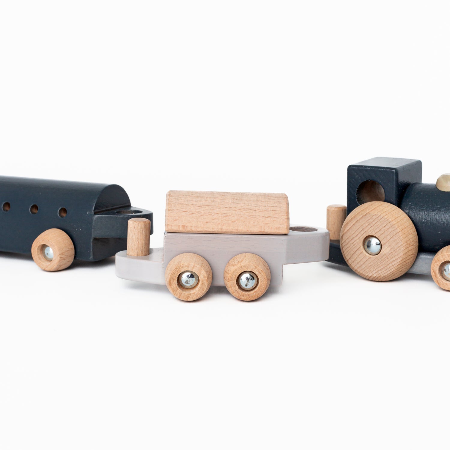 Wooden Toy Train by Konges Sløjd