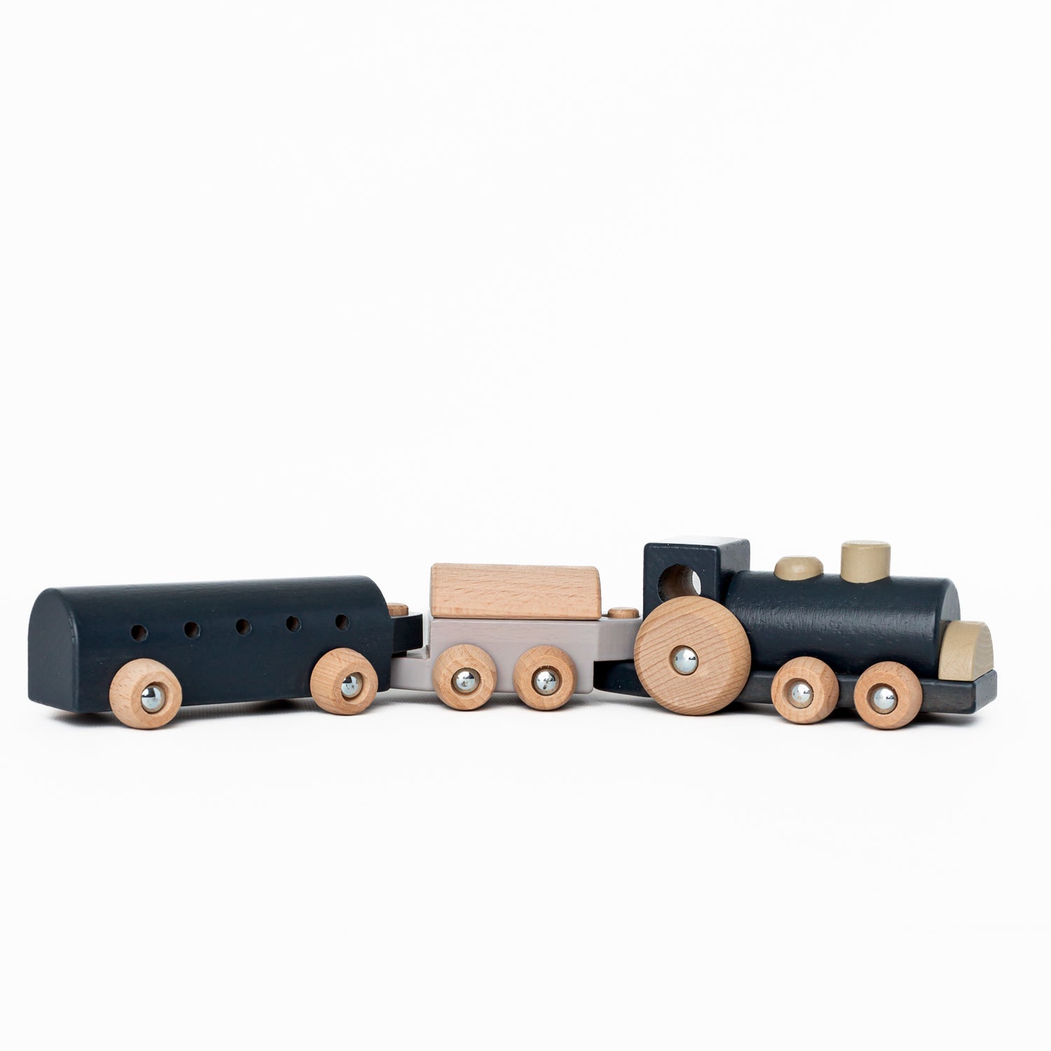 Wooden Toy Train by Konges Sløjd