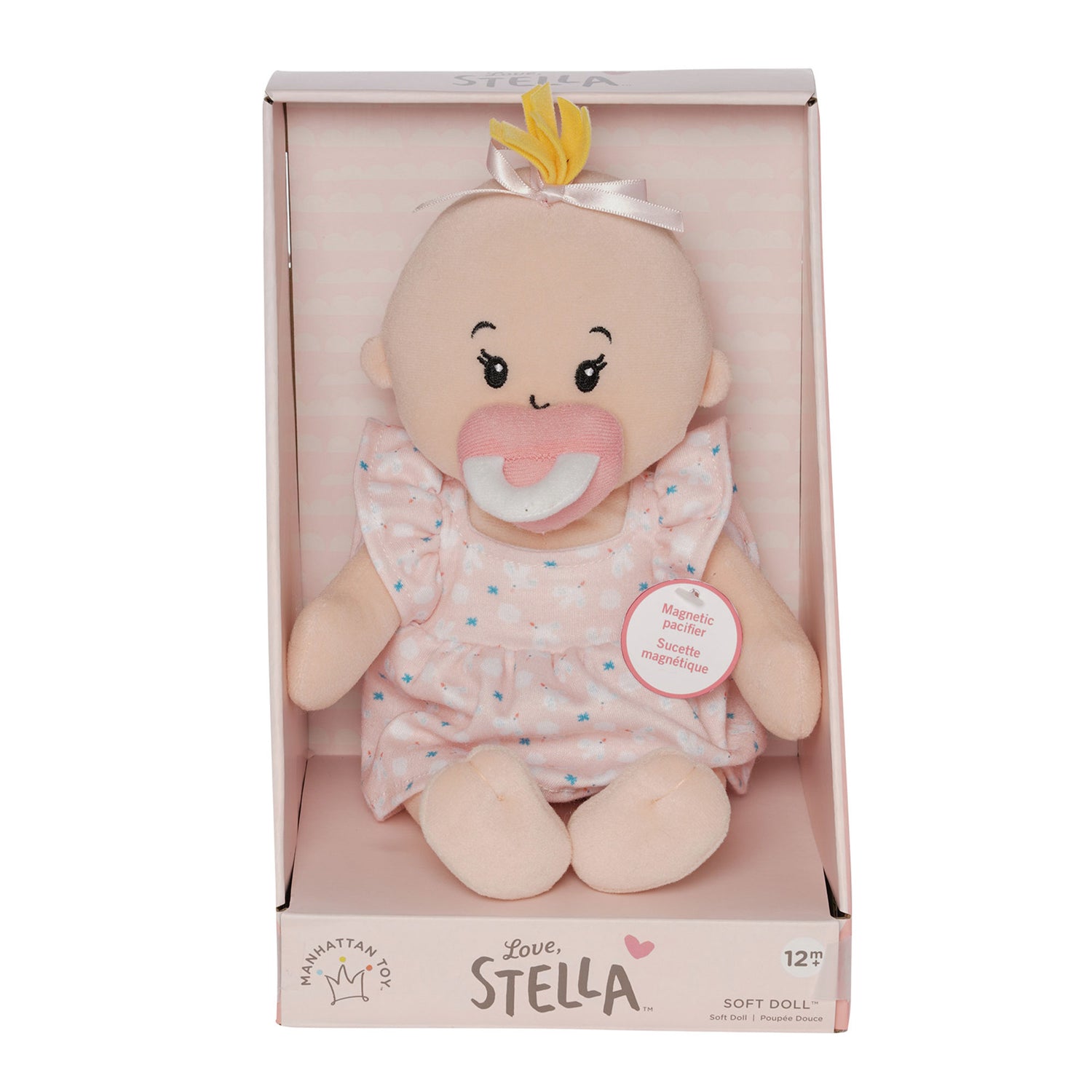 Love, Stella - 12" Soft Baby Doll (Peach)