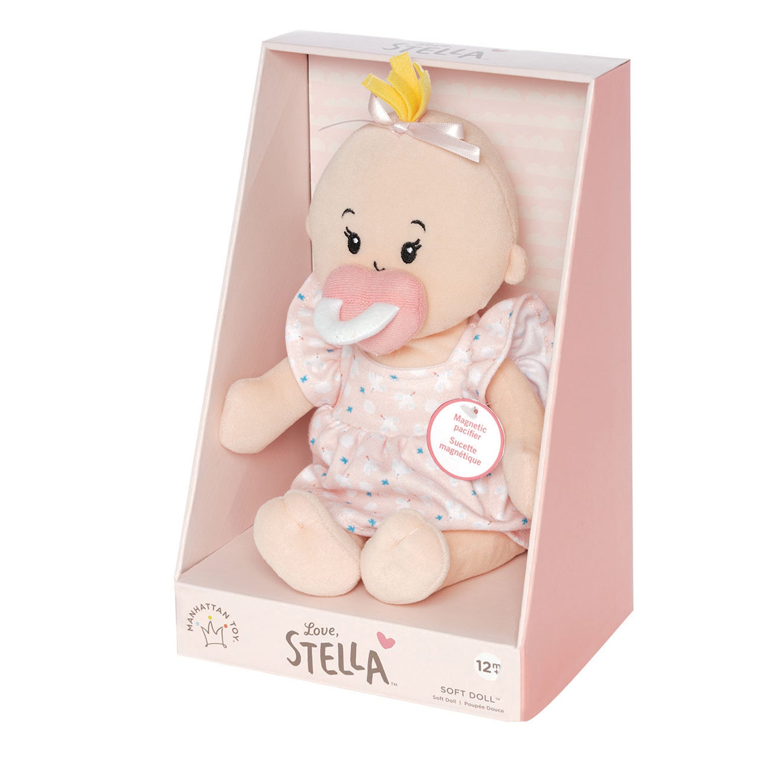 Love, Stella - 12" Soft Baby Doll (Peach)