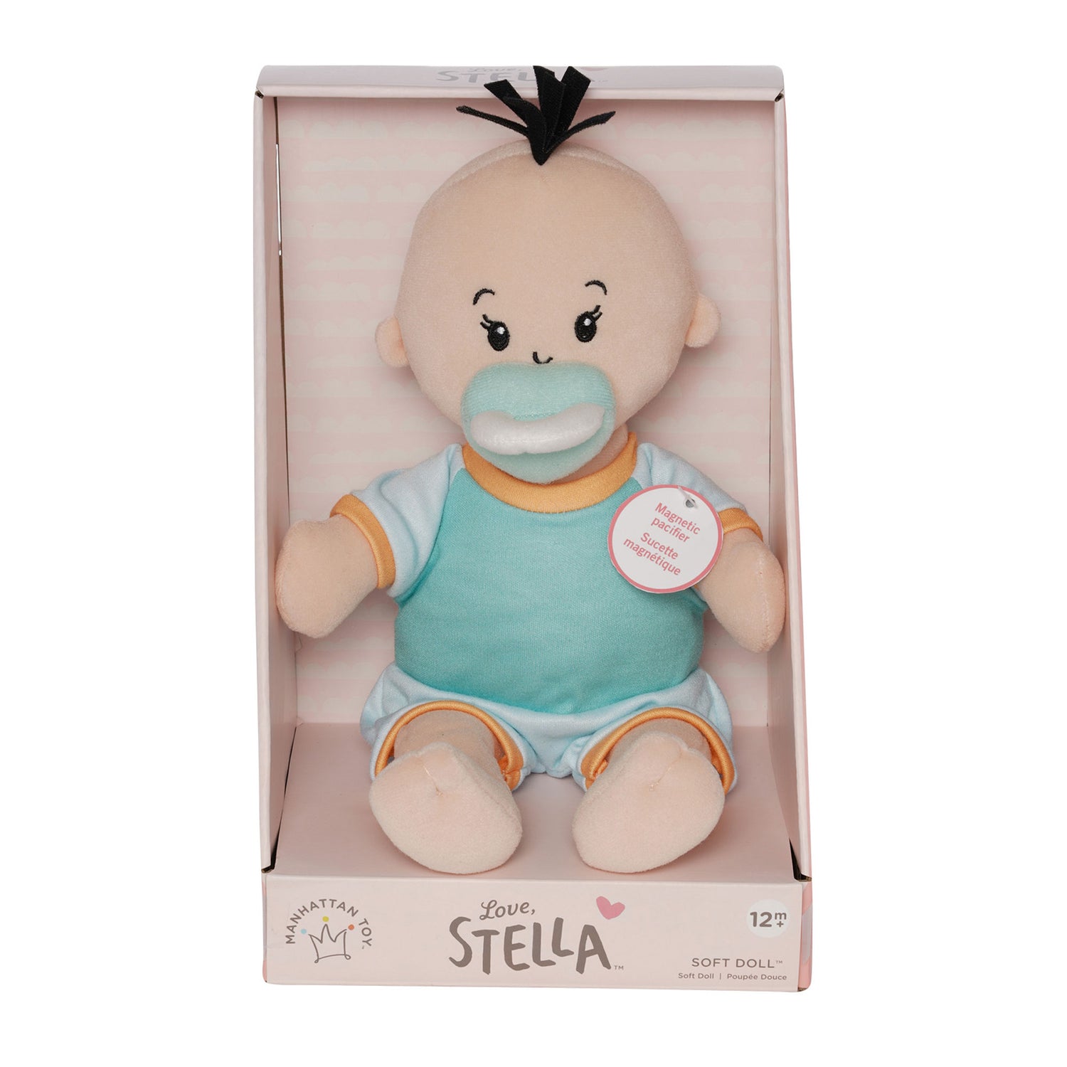 Love, Stella - 12" Soft Baby Doll (Peach Fella)