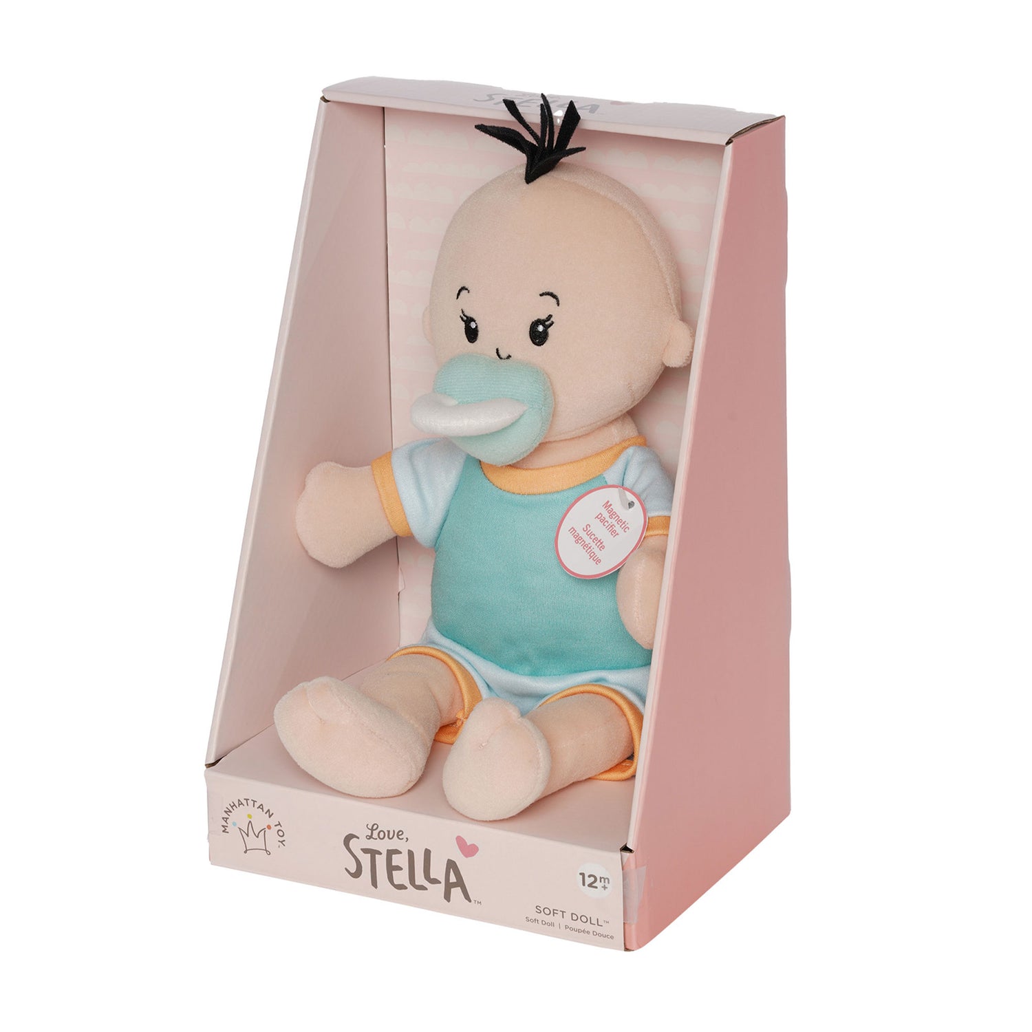 Love, Stella - 12" Soft Baby Doll (Peach Fella)
