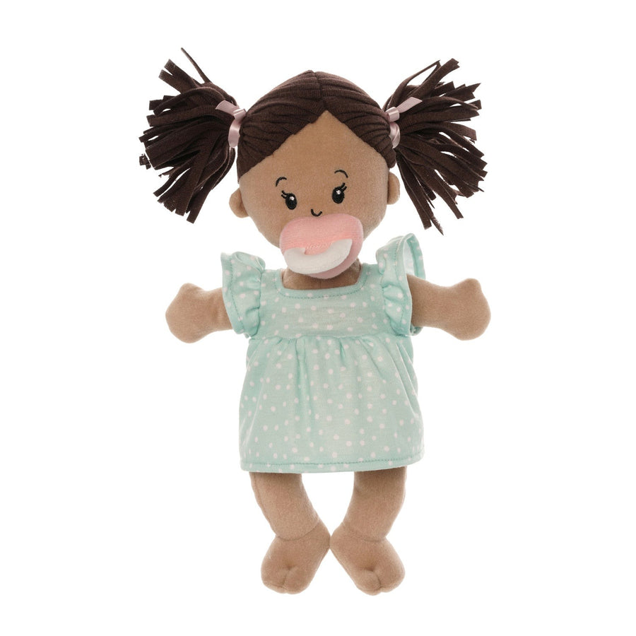 Love, Stella - Doll 12.5" (Light Beige with Brown Pigtails)