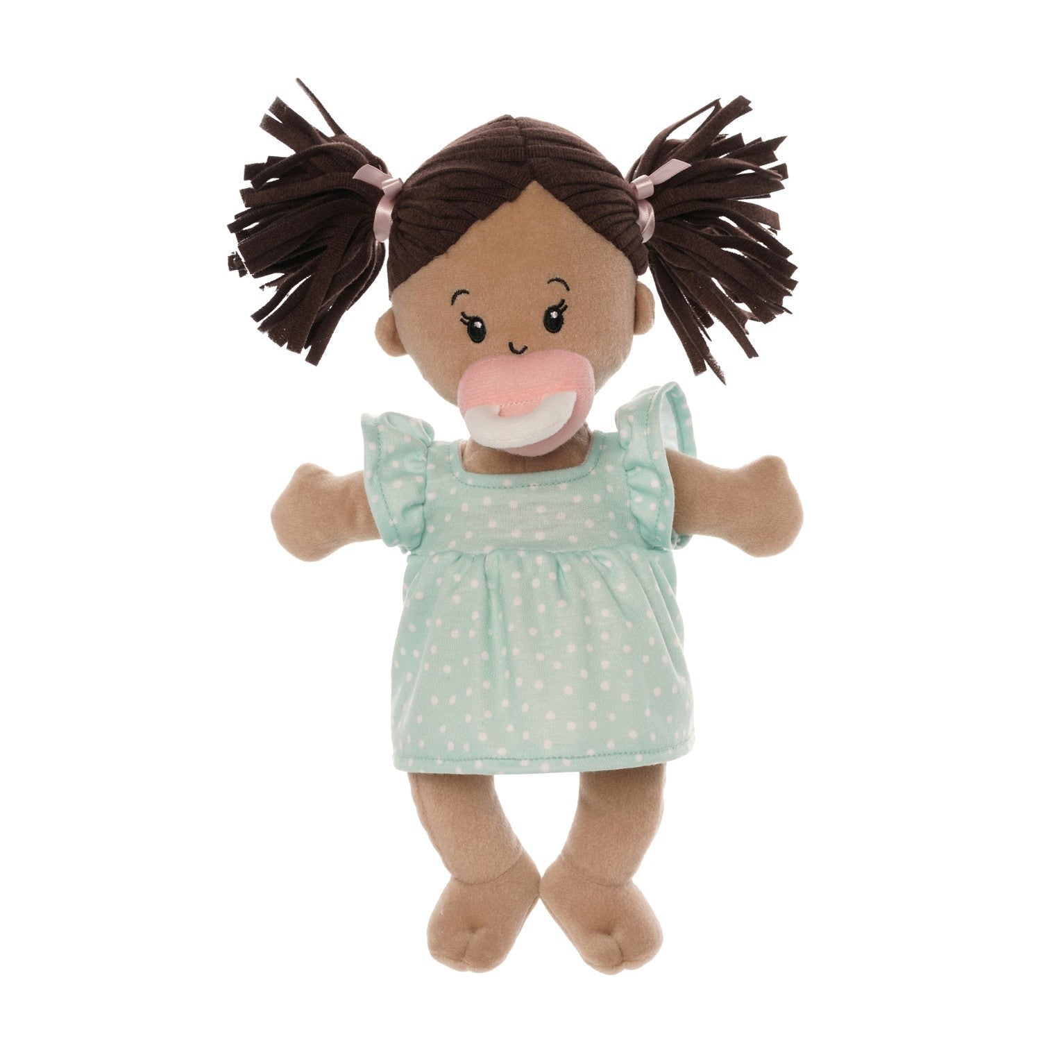 Love, Stella - Doll 12.5" (Light Beige with Brown Pigtails)