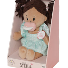 Love, Stella - Doll 12.5" (Light Beige with Brown Pigtails)