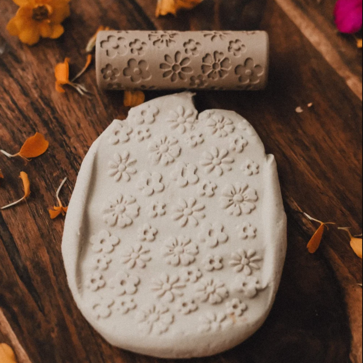 Eco Playdough Roller (Wildflower)