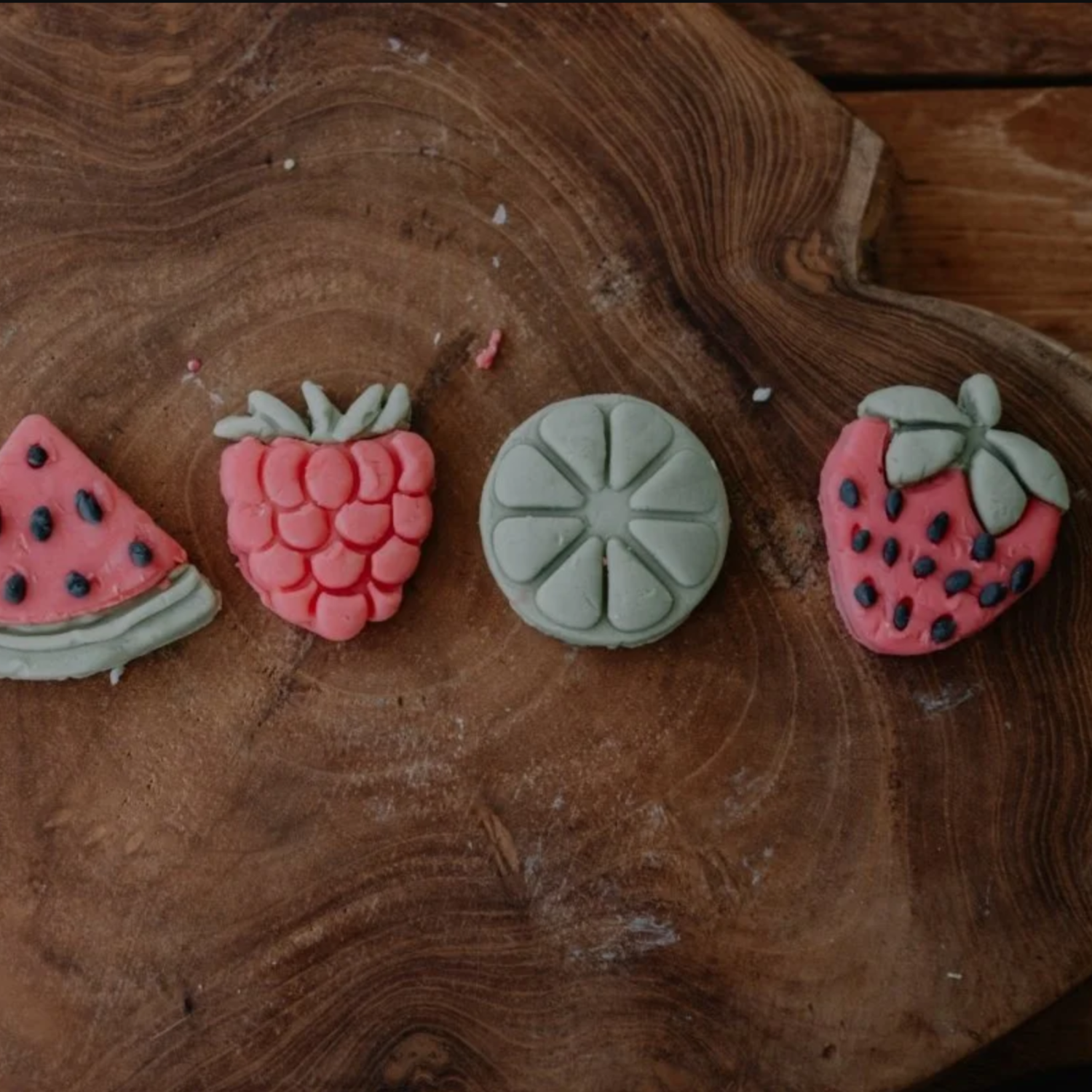 Summer Fruit Eco Cutter Playdough Set