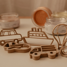 Transportation Eco Cutter Playdough Set