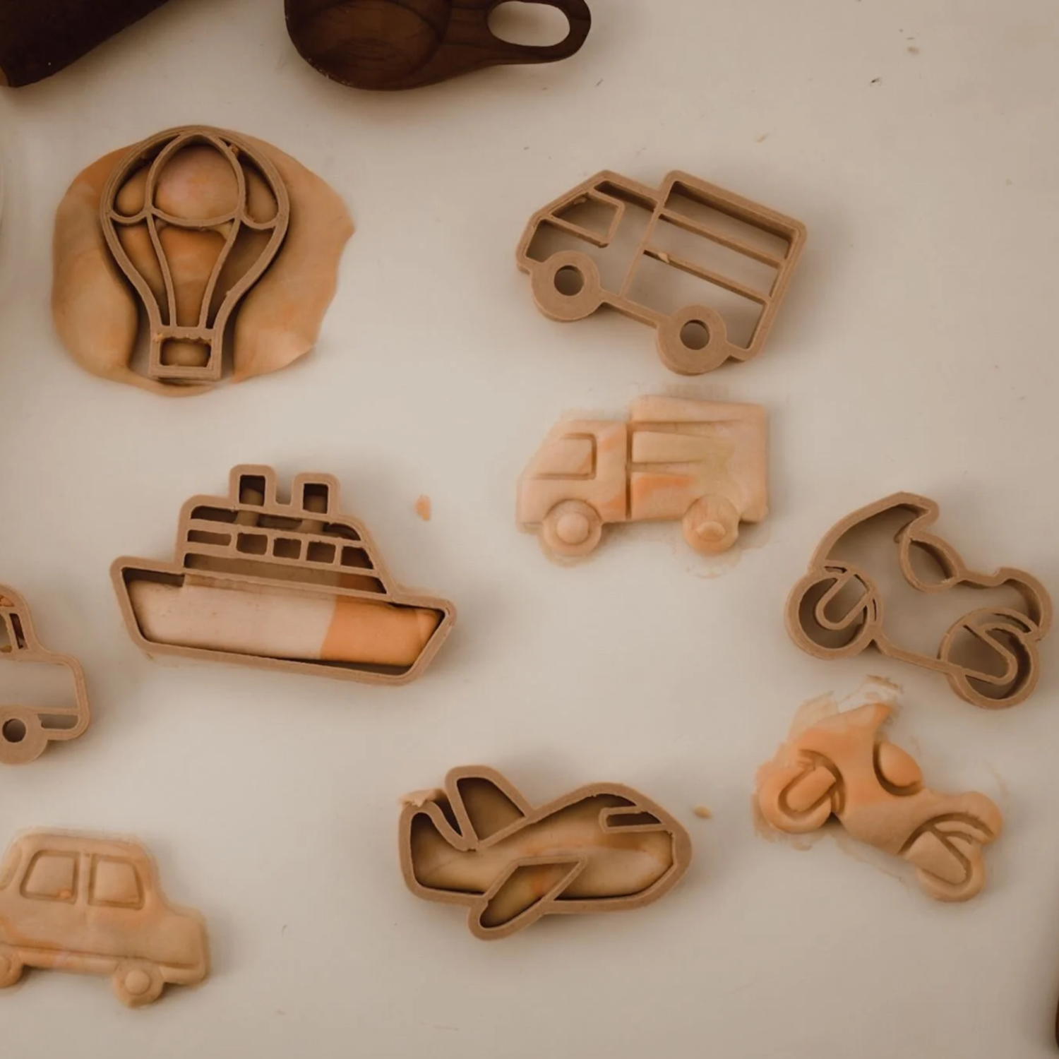 Transportation Eco Cutter Playdough Set