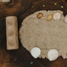 Eco Playdough Roller (Seashell)