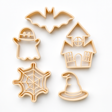 Halloween Eco Cutter Playdough Set