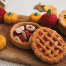 Felt Apple Pie | Play Food Set