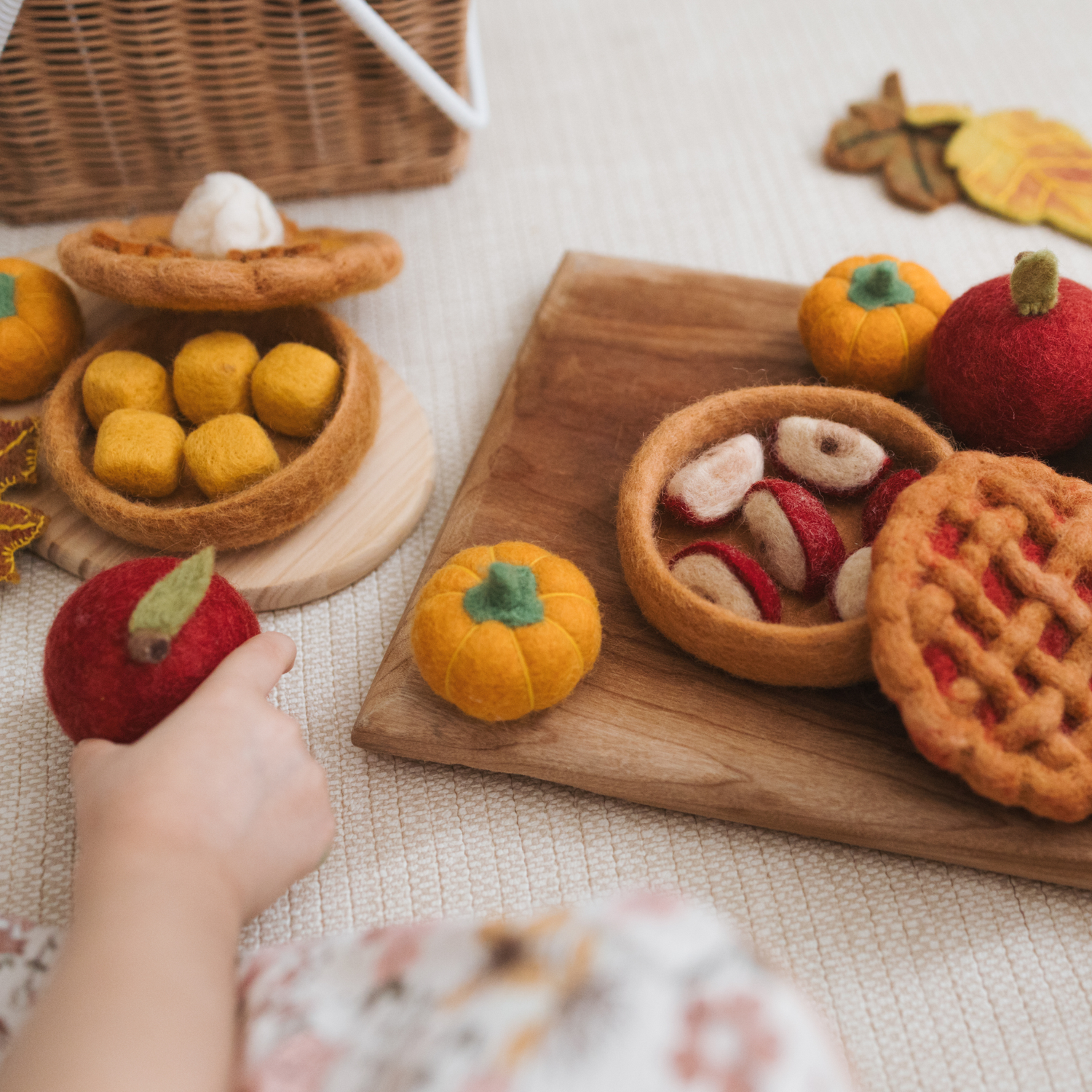 Felt Apple Pie | Play Food Set