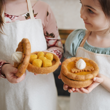 Felt Pumpkin Pie | Play Food Set