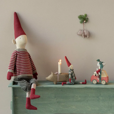 PRE-ORDER Maileg Christmas Mouse in Car Box (Little Sister)