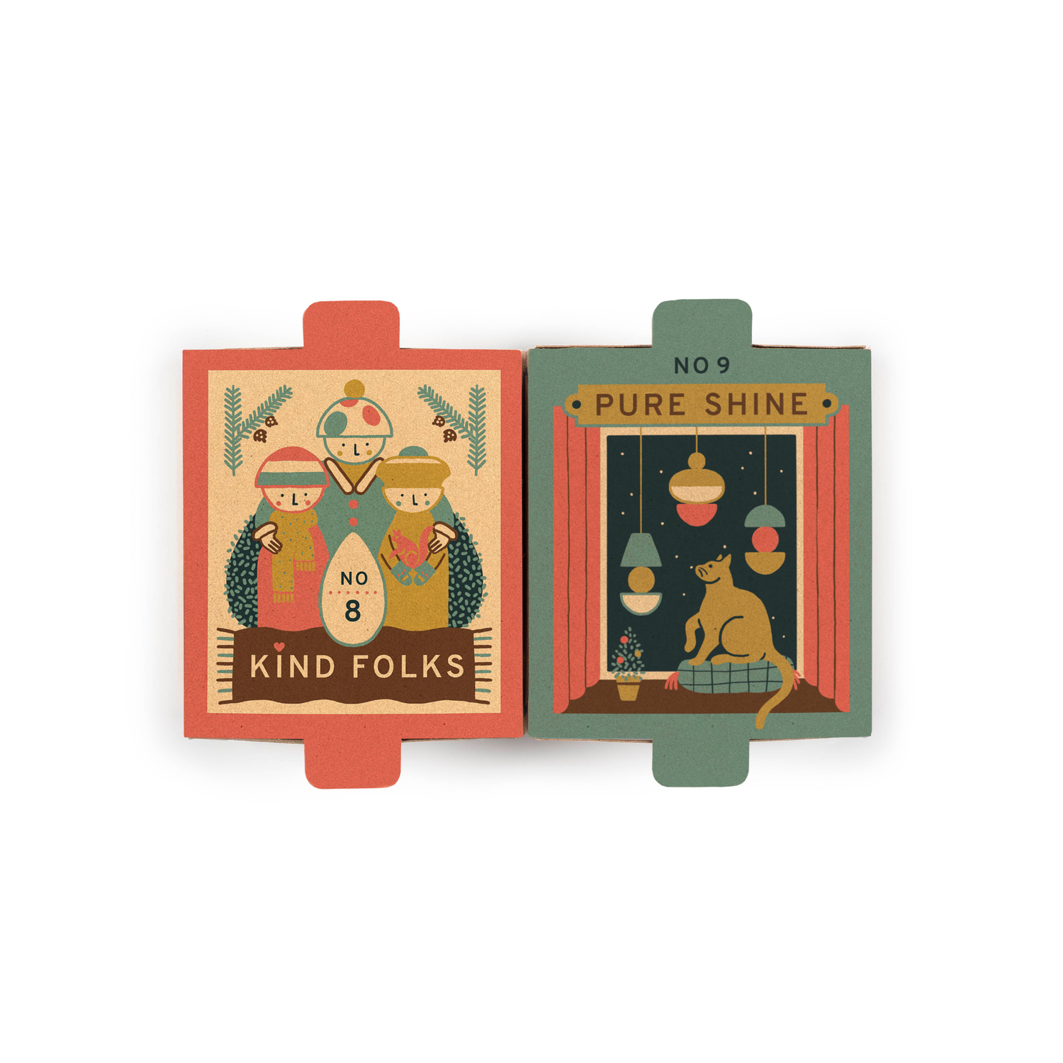 Grapat Wooden Ornament (Kind Folks)