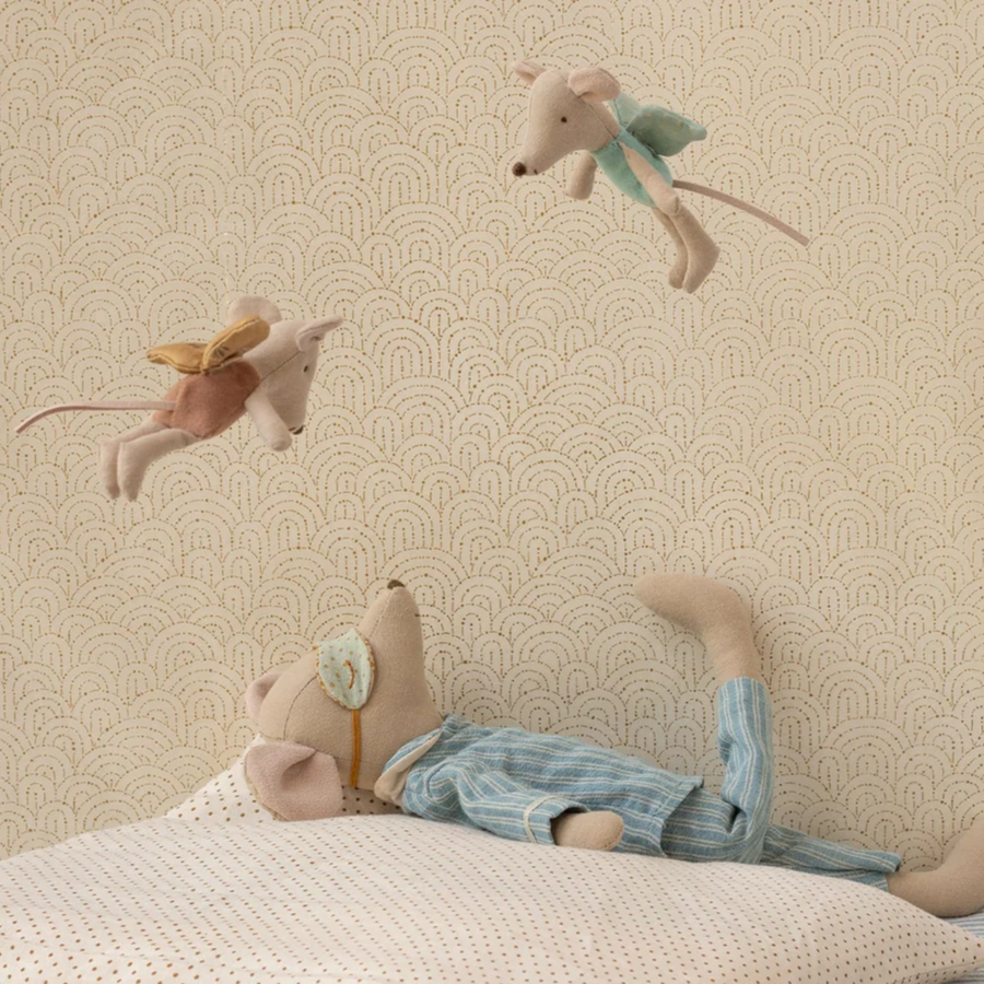 Maileg Mouse in Pajamas (MEDIUM - Boy)