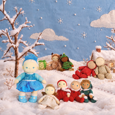 Dinkum Doll Ice Princess Dress-up Set