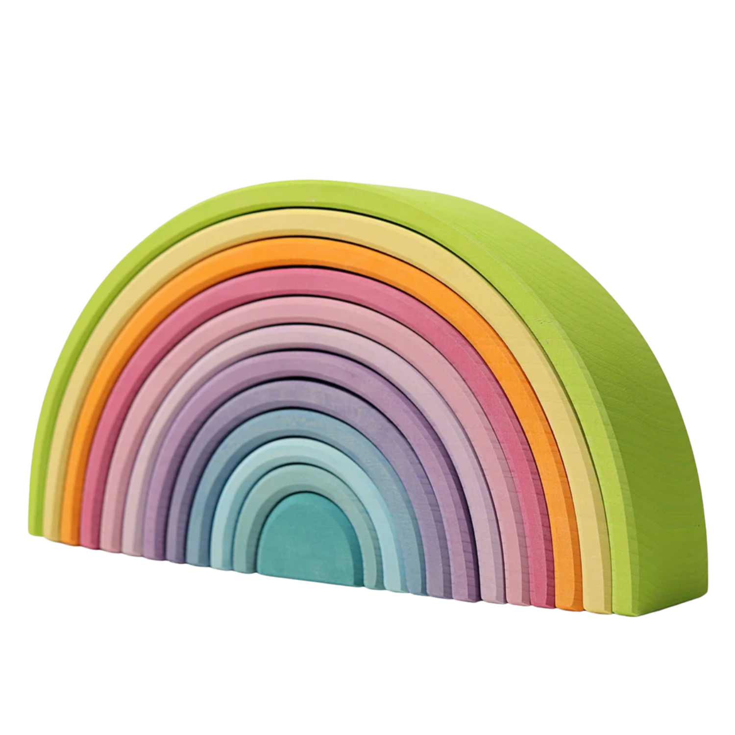 Grimm's Large Stacking Rainbow - Pastel (12 Pcs)