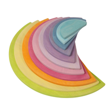Grimm's Pastel Semi-Circles (11 Pcs)