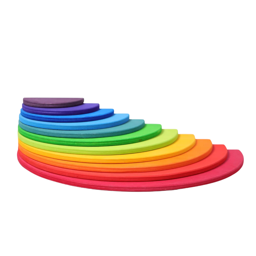 Grimm's Rainbow Semi-Circles (11 Pcs)