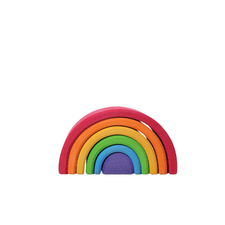 Grimm's Medium Stacking Rainbow (6 Pcs)