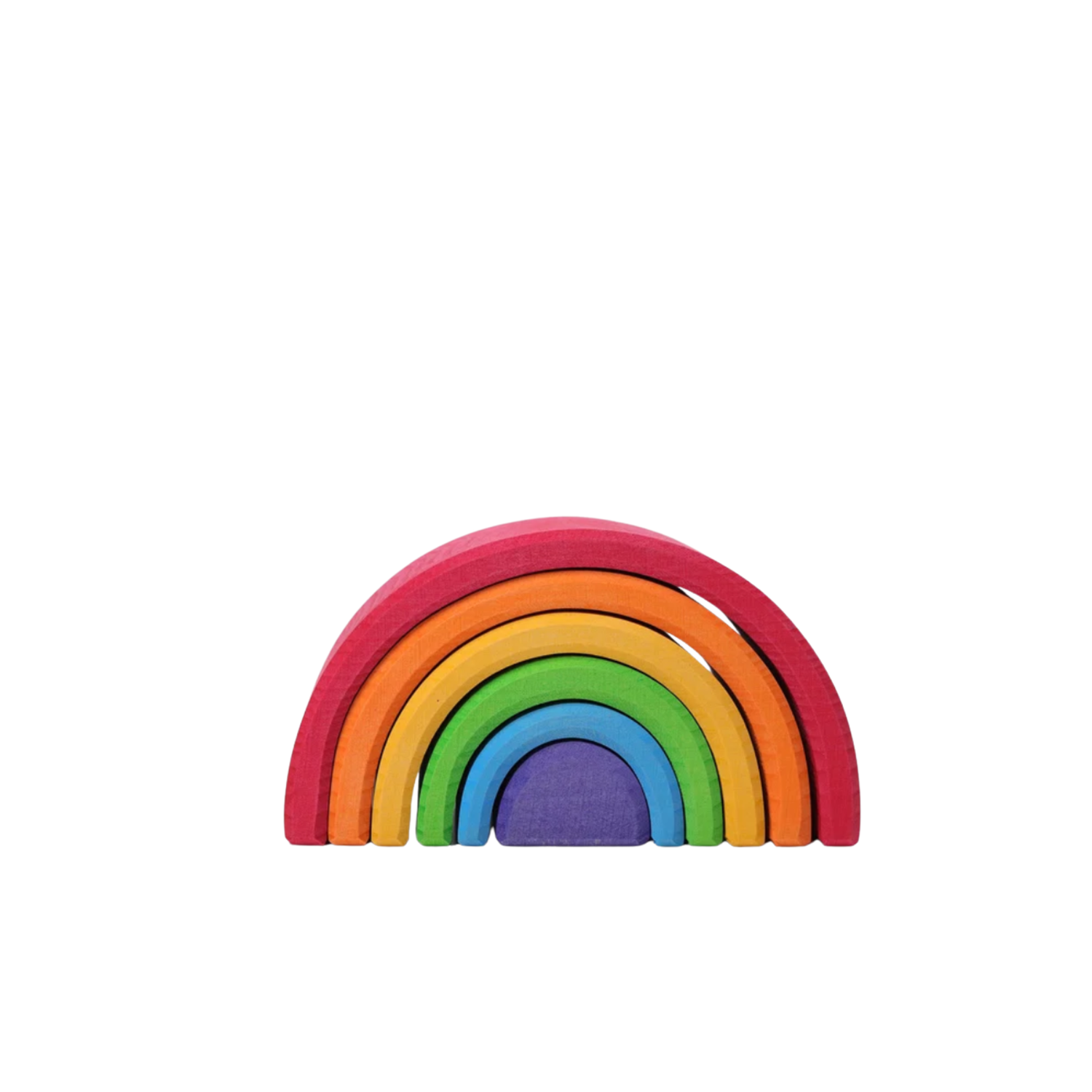Grimm's Medium Stacking Rainbow (6 Pcs)