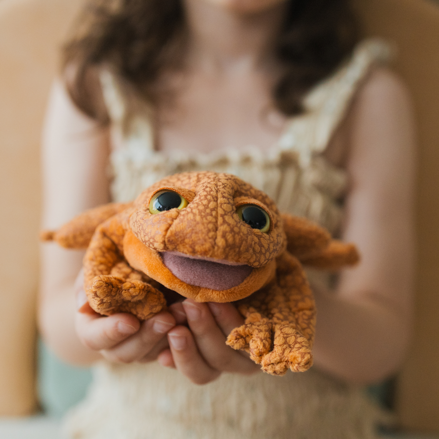 Mini Toad Finger Puppet