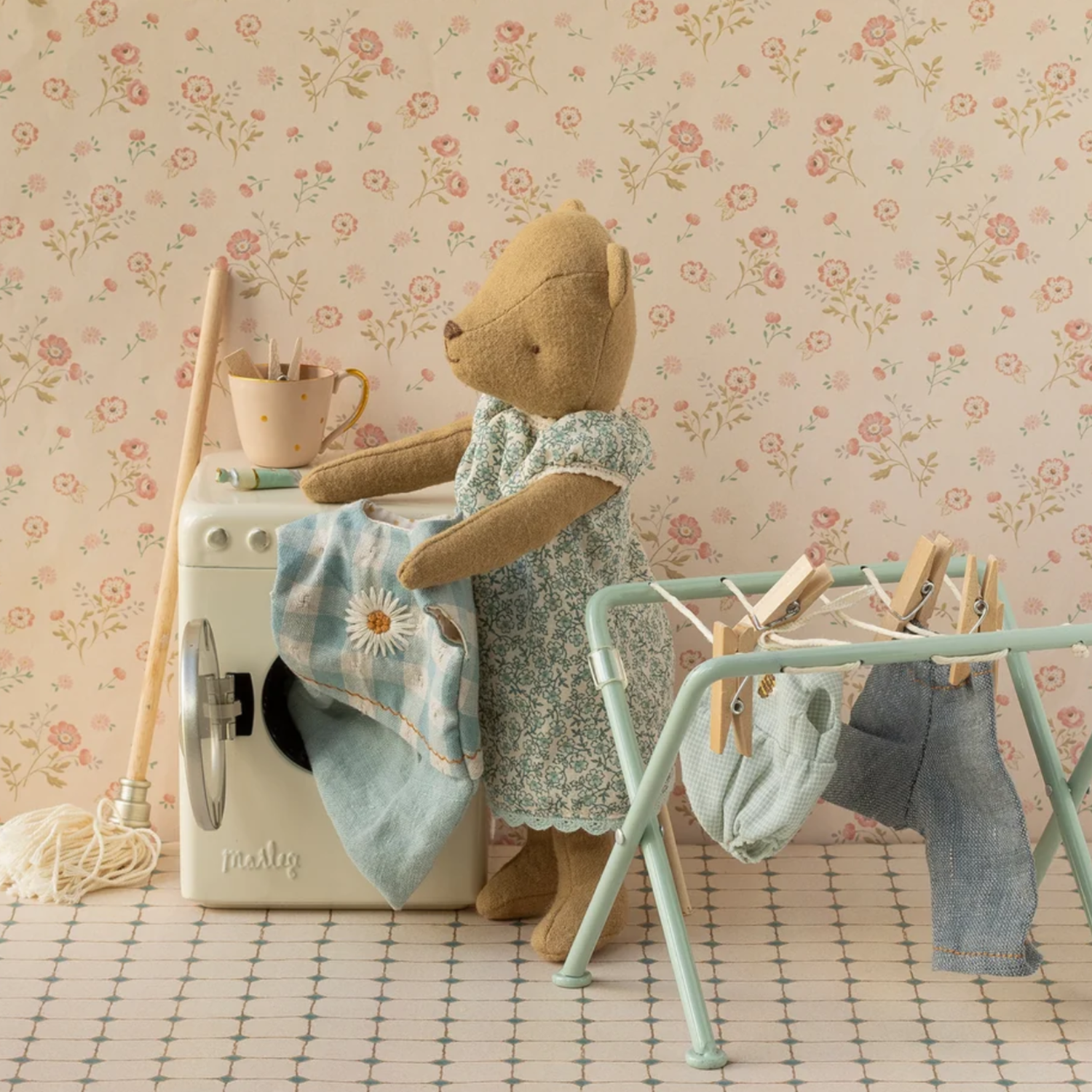 PRE-ORDER Maileg Teddy - Cream Yellow (Mum)