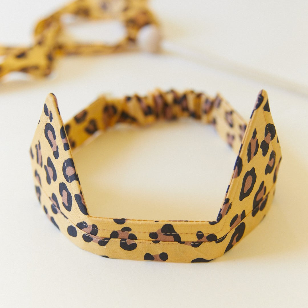 Cheetah Ears Headband by Sarah's Silks