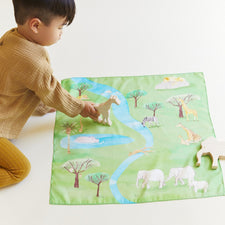 Limited Edition Safari Playmap by Sarah's Silks