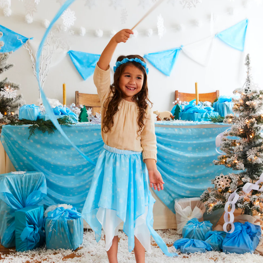 Sarah's Silks Fairy Skirt (Snowflake)