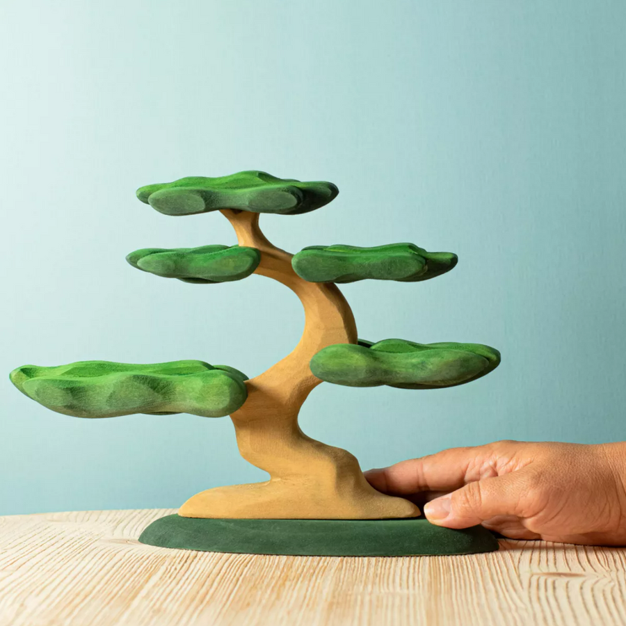 Bumbu Toys Wooden Bonsai Tree