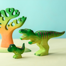 Bumbu Toys Wooden T-Rex Dinosaur